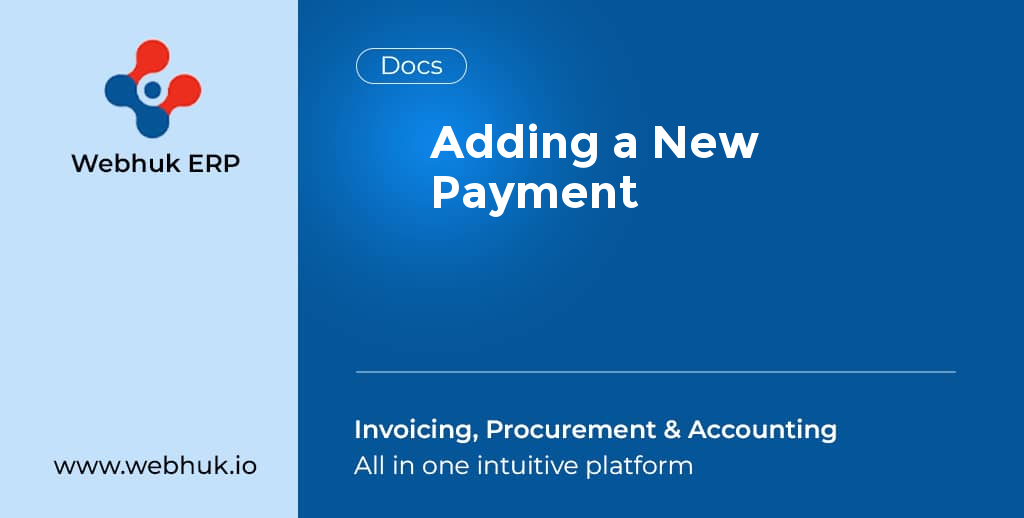 Adding a New Payment