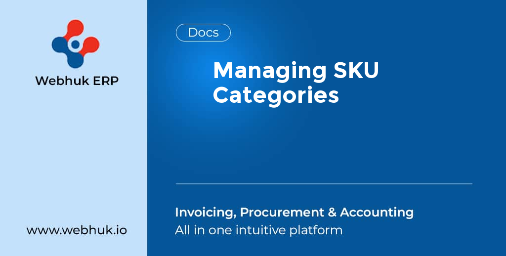 Managing SKU Categories