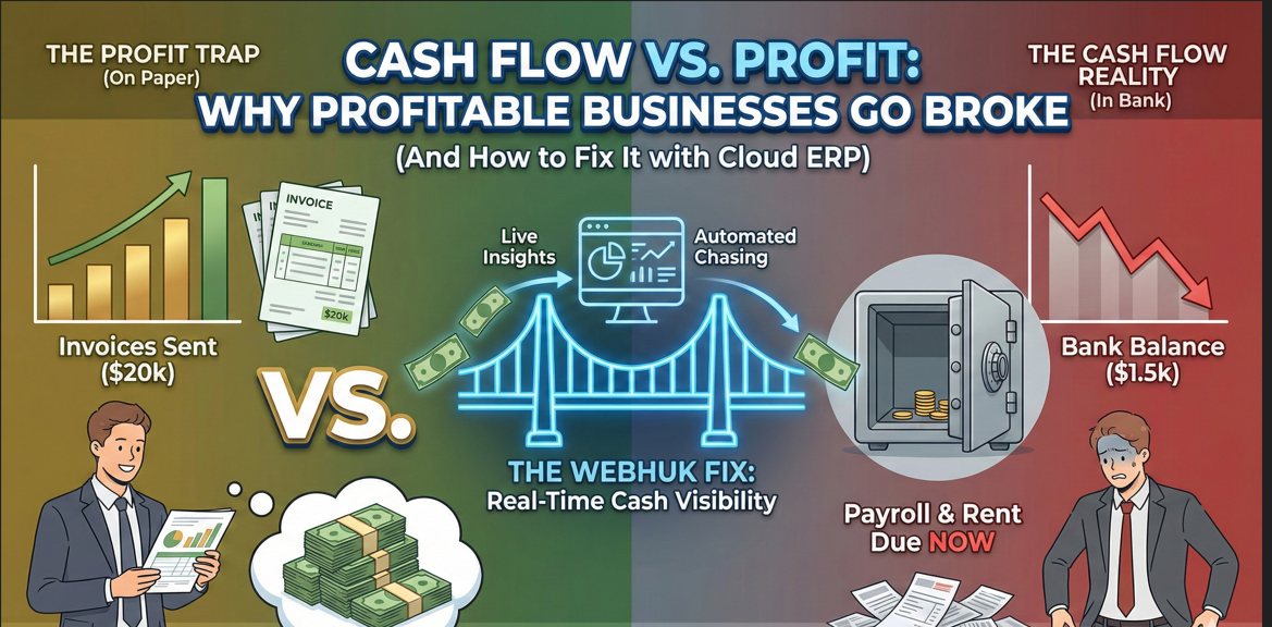 Cash Flow vs. Profit: Why Profitable Businesses Go Broke