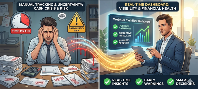 How Real-Time Cashflow Dashboards Can Save Your SME from Bankruptcy